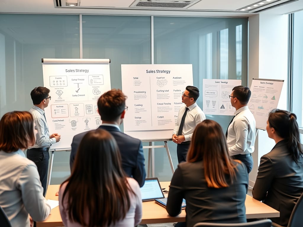 Strategic sales training workshop