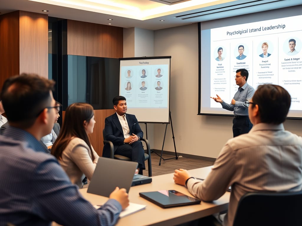 Psychological leadership training